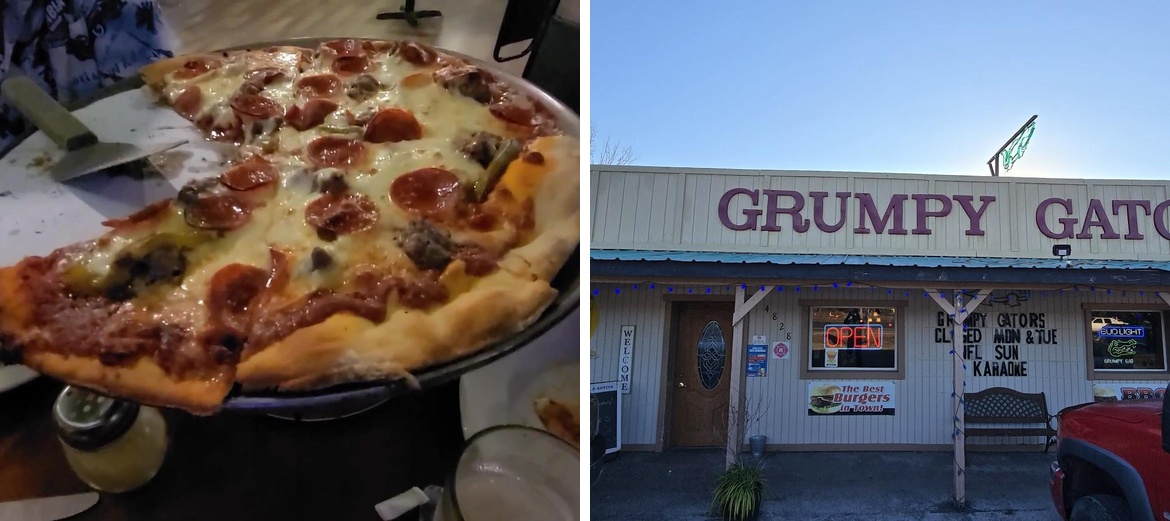 Grumpy Gators Bar & Grill Menu